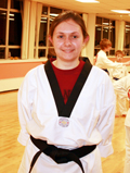 Grace Jeffers, 1st Dan Black Belt