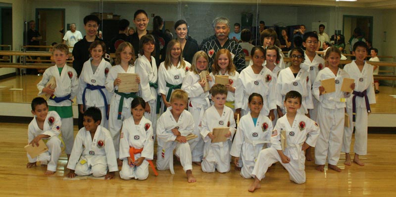 Young Tigers Taekwondo Belt Test